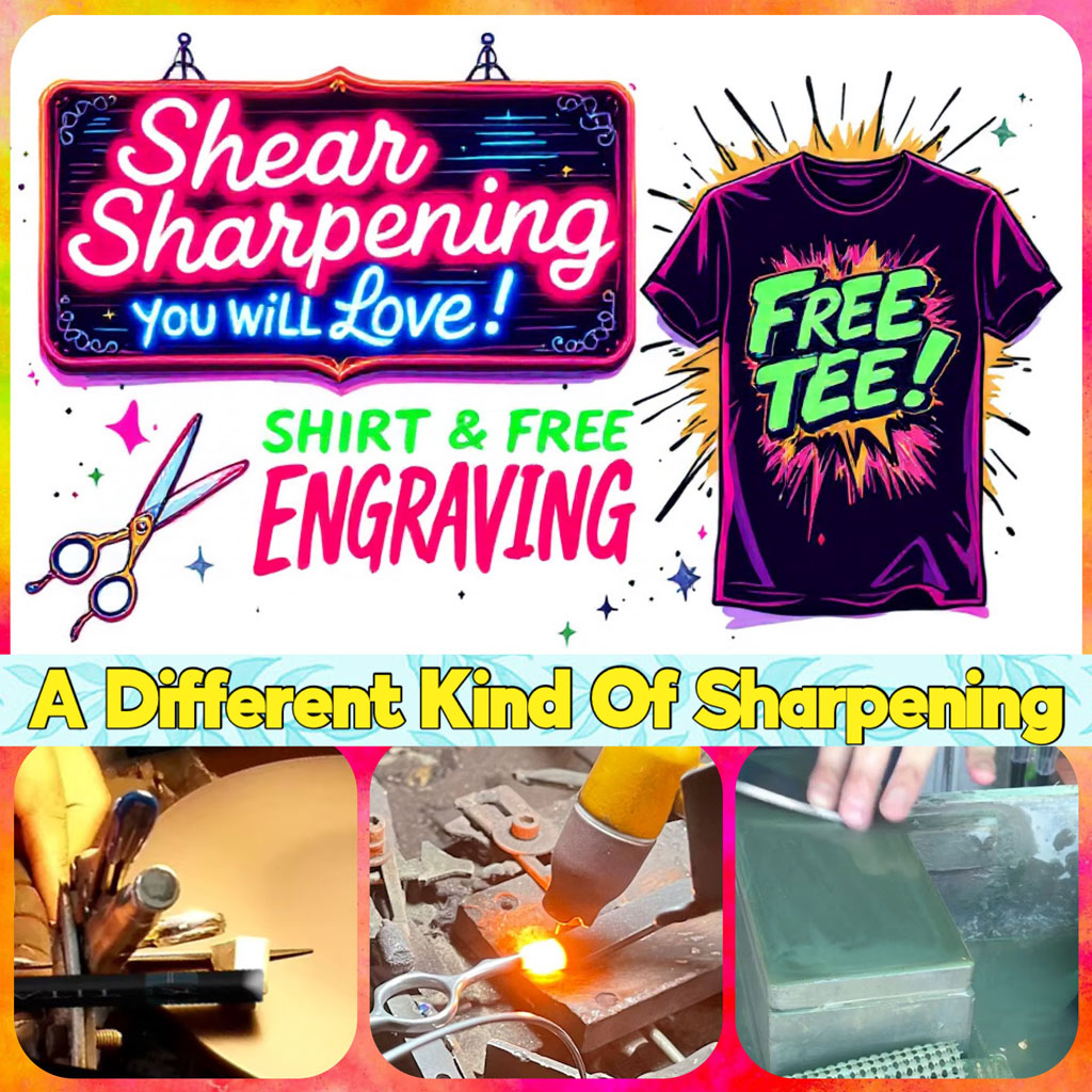 ✨ Shear Sharpening Like You’ve Never Seen Before! ✨