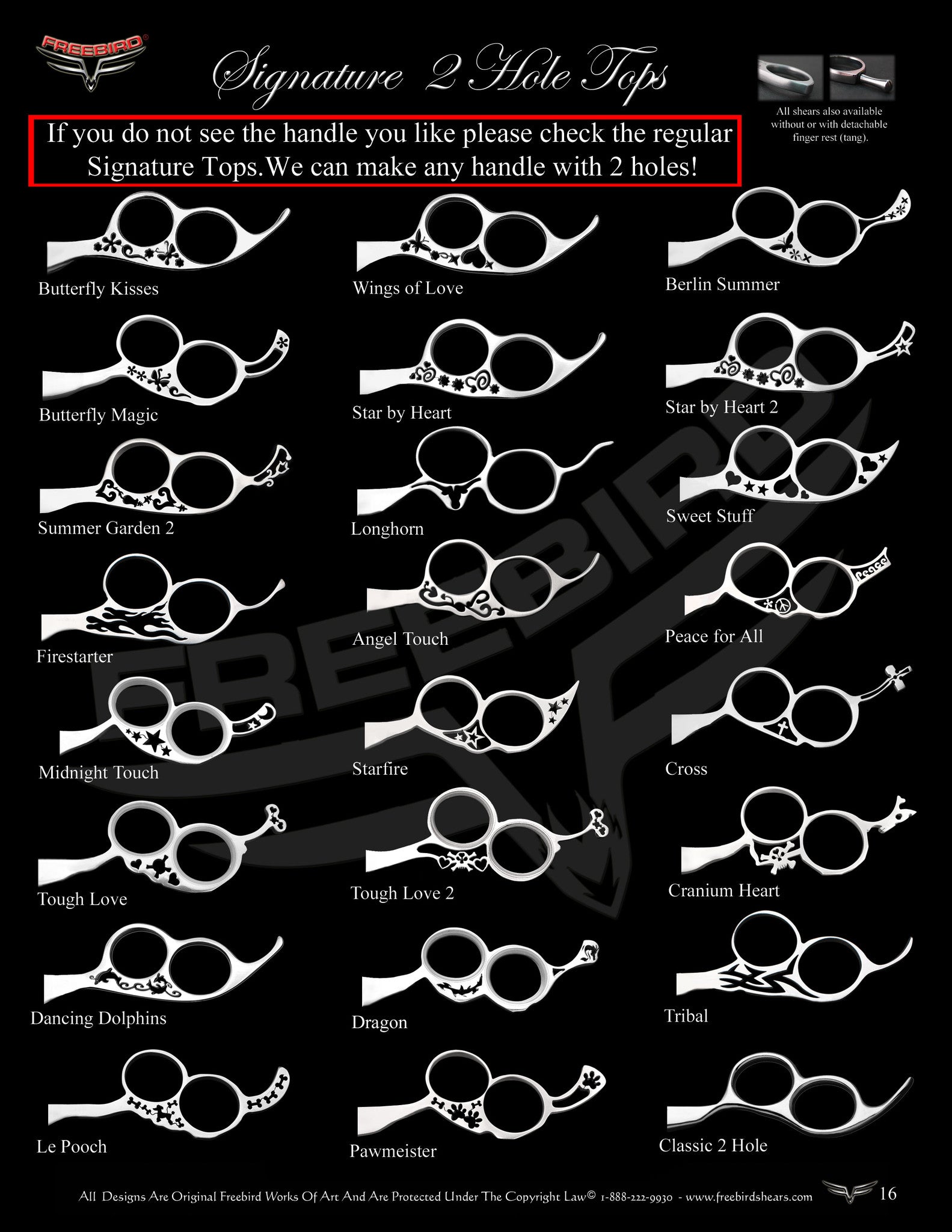Signature 3 Hole V-Set Shears