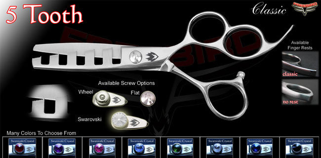 3 Hole 5 Tooth Chunking Shears