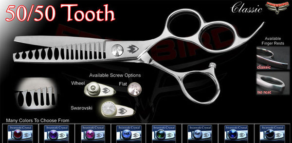 3 Hole 50 50 Texturizing Shears