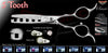 5 Tooth Chunking Shears Straight