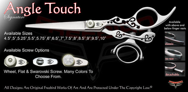 Angle Touch Double Swivel Thumb Signature Hair Shears