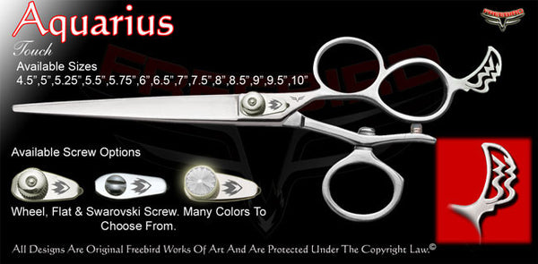 Aquarius 3 Hole V Swivel Touch Grooming Shears