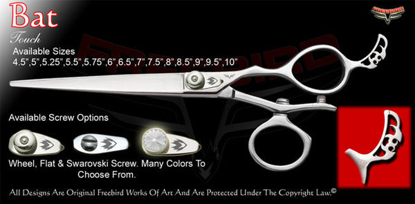 Bat V Swivel Touch Grooming Shears