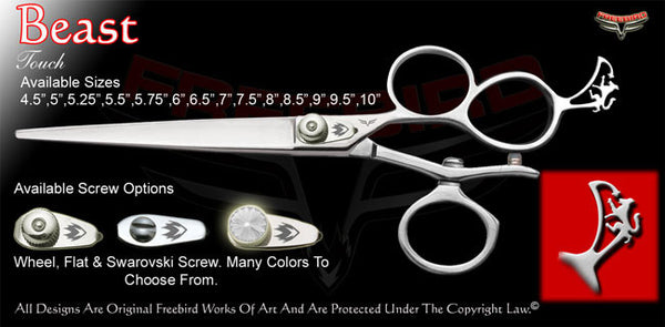 Beast 3 Hole V Swivel Touch Grooming Shears