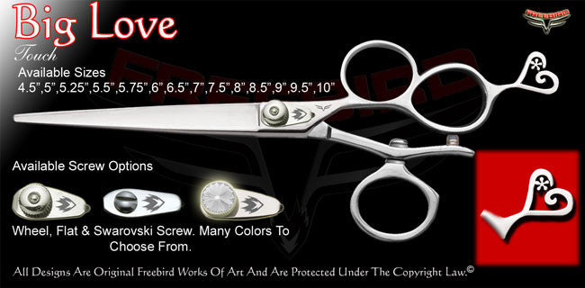 Big Love 3 Hole V Swivel Touch Grooming Shears