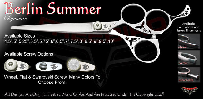 Berlin Summer 3 Hole Signature Grooming Shears