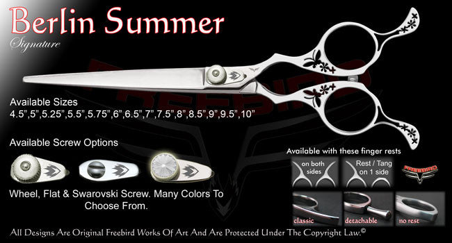 Berlin Summer Straight Signature Grooming Shears