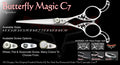 Butterfly Magic C7 Straight Signature Hair Shears