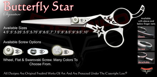 Butterfly Star Signature Hair Shears