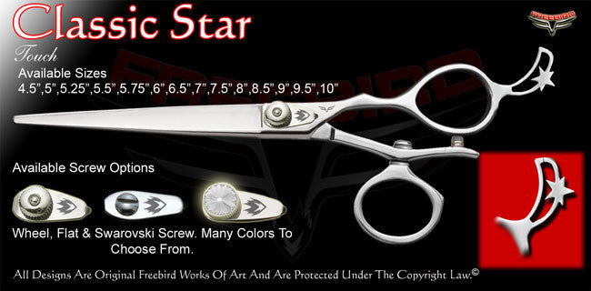 Classic Star V Swivel Touch Grooming Shears