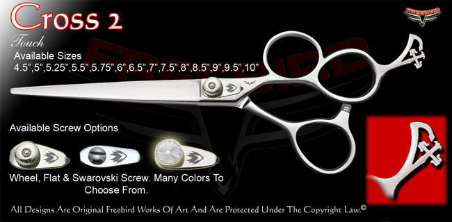 Cross 2 3 Hole Touch Grooming Shears