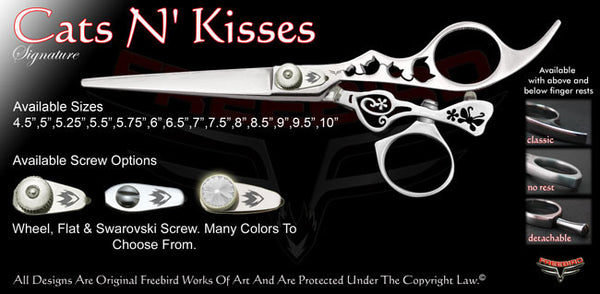 Cats N Kisses Swivel Thumb Signature Hair Shears