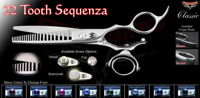 Double Swivel 22 Sequenza Texturizing Shears