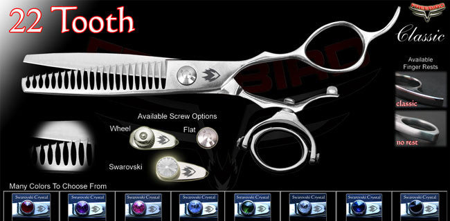 Double Swivel 22 Tooth Texturizing Shears