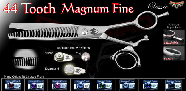 Double Swivel 44 Tooth Mugnum Thinning Shears