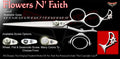 Flowers N' Faith 3 Hole Double V Swivel Touch Grooming Shears