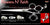 Flowers N' Faith 3 Hole Double V Swivel Touch Grooming Shears