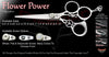 Flower Power 3 Hole Signature Hair Shears