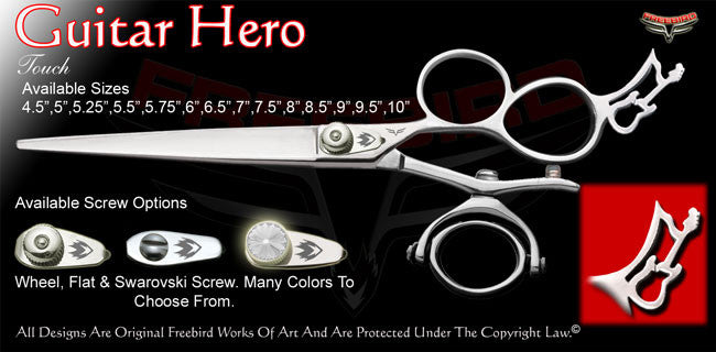 Guitar Hero 3 Hole Double V Swivel Touch Grooming Shears