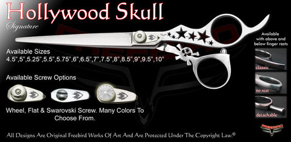 Hollywood Skull Signature Grooming Shears