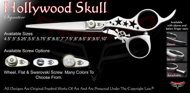 Hollywood Skull Signature Hair Shears