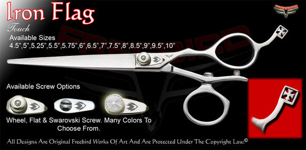 Iron Flag V Swivel Touch Grooming Shears