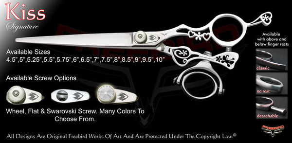 Kiss Double Swivel Thumb Signature Grooming Shears