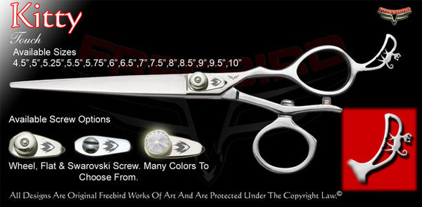 Kitty V Swivel Touch Grooming Shears