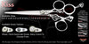 Kiss 3 Hole Swivel Thumb Signature Grooming Shears