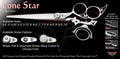 Lone Star 3 Hole Double Swivel Thumb Signature Grooming Shears