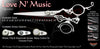 Love N Music Double Swivel Thumb Signature Hair Shears