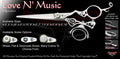 Love N Music Double Swivel Thumb Signature Hair Shears