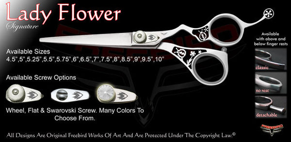 Lady Flower Signature Hair Shears