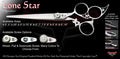 Lone Star 3 Hole Signature Grooming Shears
