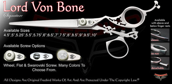 Lord Von Bone Swivel Thumb Signature Grooming Shears