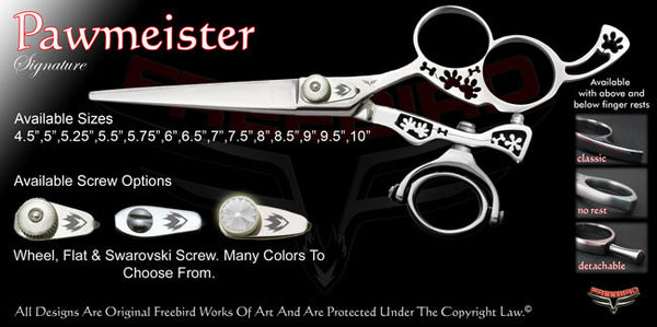 Pawmiester Hole Double Swivel Thumb Signature Hair Shears