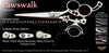 Pawswalk 3 Hole Double Swivel Thumb Signature Hair Shears
