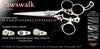 Pawswalk 3 Hole Swivel Thumb Signature Hair Shears
