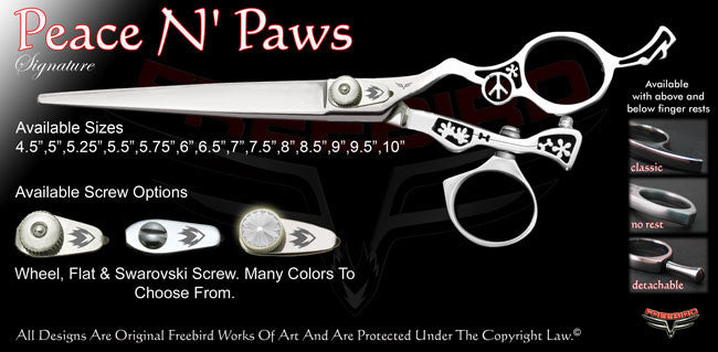 Peace N Paws Swivel Thumb Signature Grooming Shears