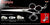Scorpio 3 Hole Double V Swivel Touch Grooming Shears