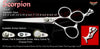 Scorpion 3 Hole Touch Grooming Shears