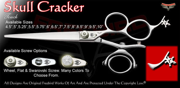 Skull Cracker 3 Hole Double V Swivel Touch Grooming Shears