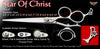 Star Of Christ 3 Hole Double V Swivel Touch Grooming Shears