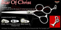 Star Of Christ 3 Hole Touch Grooming Shears