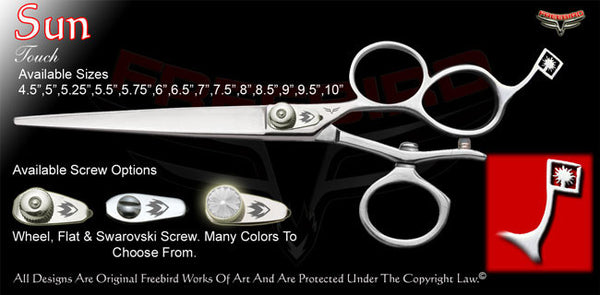 Sun 3 Hole V Swivel Touch Grooming Shears