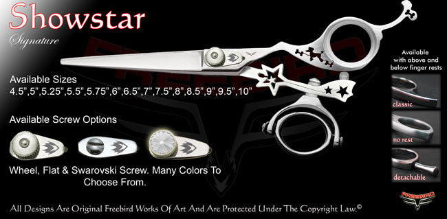 Showstar Double Swivel Thumb Signature Hair Shears