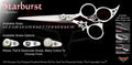 Starburst 3 Hole Signature Hair Shears