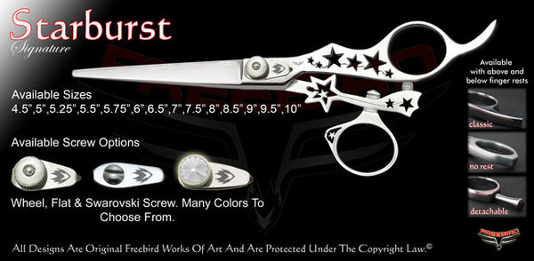 Starburst Swivel Thumb Signature Hair Shears