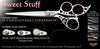 Sweet Stuff 3 Hole Signature Grooming Shears
